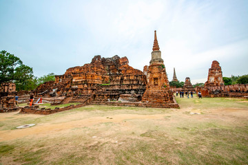 Wat Mahathat Temple in Ayutthaya, Thailand