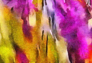 Multi-color brush strokes in oil structure. Grunge fine art mixed media texture. Artistic detailed background. Interesting designed pattern. Prints backdrop.