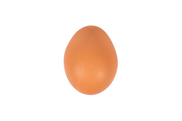 Chicken egg, isolated, on white background