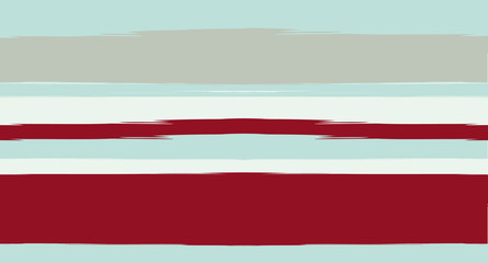 Navy Watercolor Horizontal Seamless Sailor Stripes. Geometric Vintage Summer Maritime Texture Prints. Hand Painted Male or Female T-Shirt Autumn Ocean Pattern. Blue Sea Watercolor Sailor Stripes.