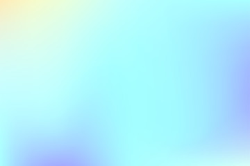 Fresh colors gradient banner