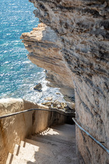 Escalier du Roy d'Aragon, Bonifacio, Corse