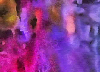 Detailed close-up grunge clouds abstract background. Dry brush strokes hand drawn oil painting on canvas texture. Creative simple pattern for graphic work, web design or wallpaper. Chaotic splashes.