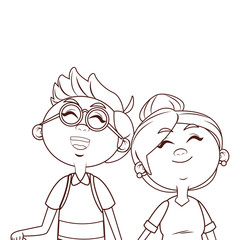 elder couple grandparents