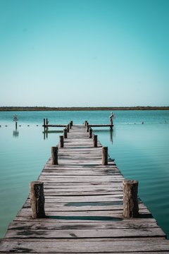 Fototapeta Pier and The Lagoon