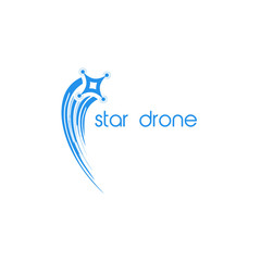 Drone Abstract Logo.
