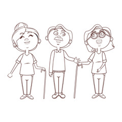 elder people conversation