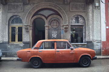voiture  ancienne Cuba La Havane