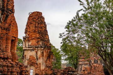 Wat Mahathat Temple in Ayutthaya, Thailand