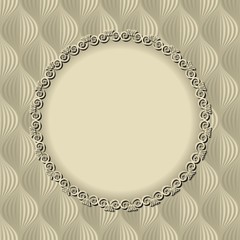 vintage background with elegant frame