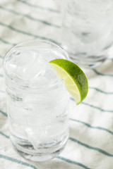 Alcoholic Tequila And Soda Water