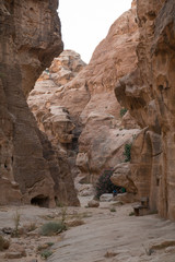 Valley of Little Petra, Wadi Musa, Jordan