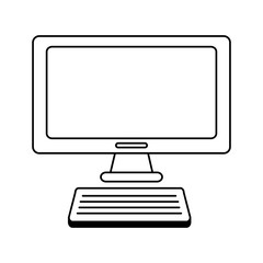 computer monitor keyboard