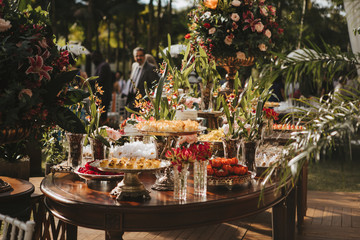 wedding dessert