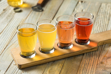 Refreshing Hard Cider Flight