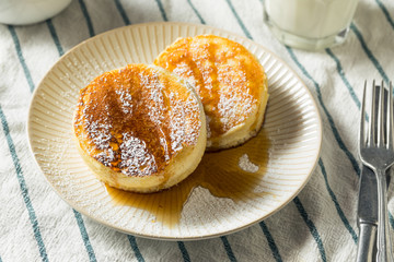 Homemade Fluffy Japanese Pancakes