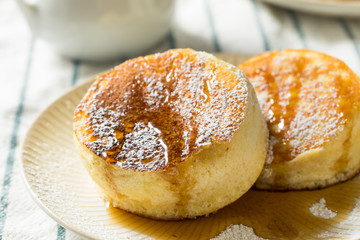 Homemade Fluffy Japanese Pancakes