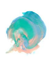 Abstract painting, colorful holiday background portraying emotions