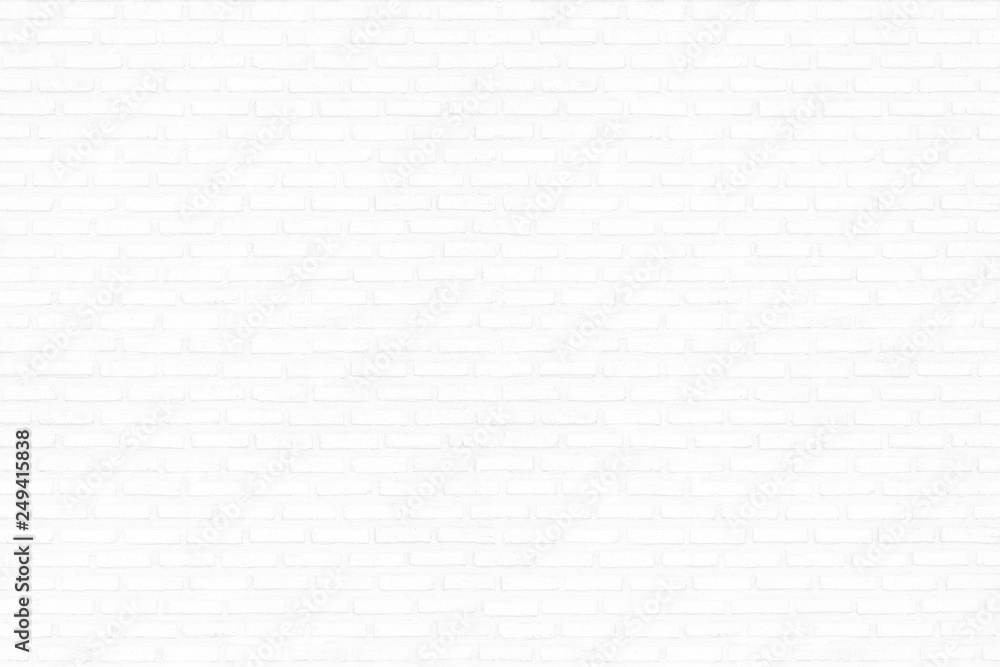 Aufkleber white brick wall texture design. empty white brick background for presentations and web design. a lo