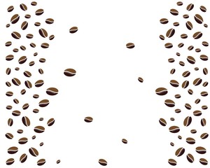 Coffee Beans Logo Template vector icon