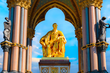 Obraz premium The Albert Memorial in London, UK