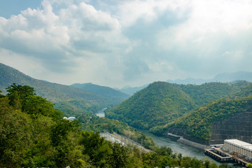 view of mountains