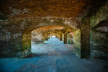 Fototapeta premium Dry Tortugas National Park, Fort Jefferson. Florida. USA. 
