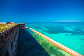 Dry Tortugas National Park, Fort Jefferson. Florida. USA. 