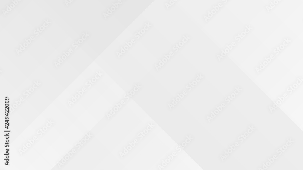 Canvas Prints white gradient abstract polygon pattern on gray background.