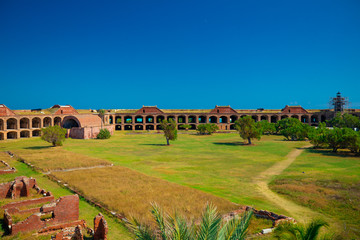 Dry Tortugas National Park, Fort Jefferson. Florida. USA. 