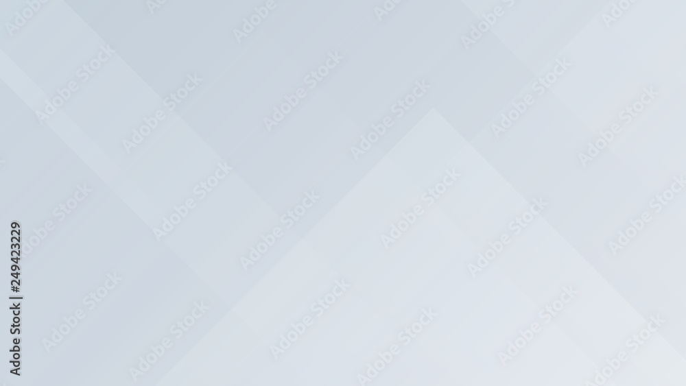 Wall mural white gradient abstract polygon pattern on gray background.