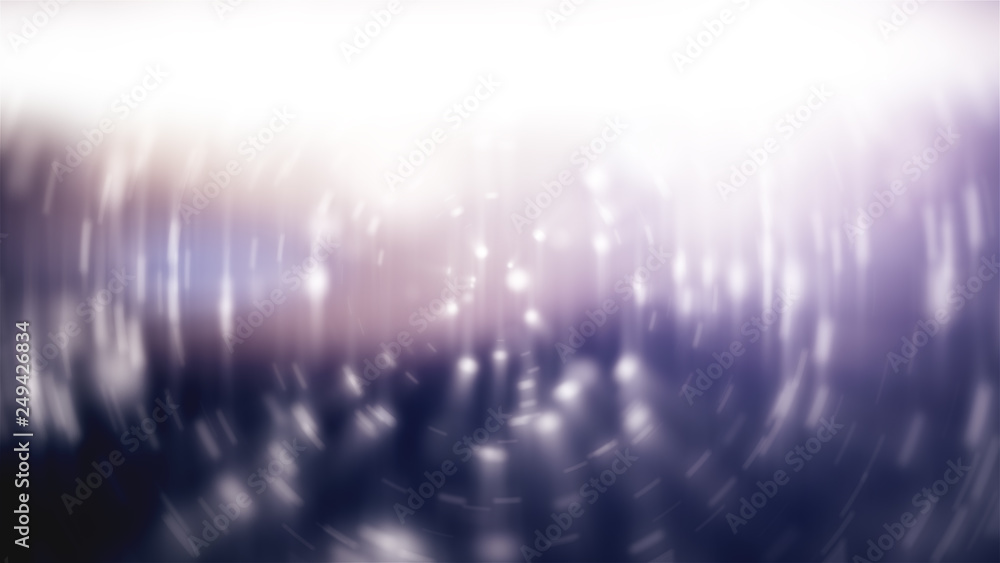 Poster abstract radial blur of many particles, 3d rendering background, computer generated, for technology 