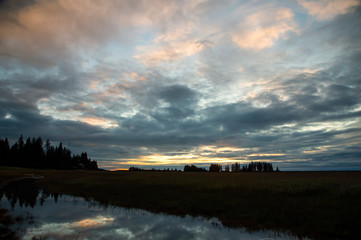 Lake Clark NP sunrise;  Alaska