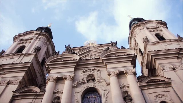 Church Of St Nicholas In Prague.