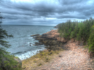 Acadia National Park shoreline