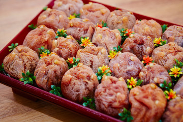 Traditional Korean cuisine 