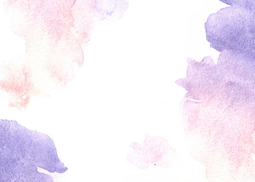 watercolor hand painted nude pink and purple background, watercolor, gradient, bisness ang greeting cards