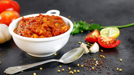 Tomato rice or Tomato pickle