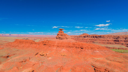 Fototapeta premium Mexican Hat Rock Formation. Utah. USA