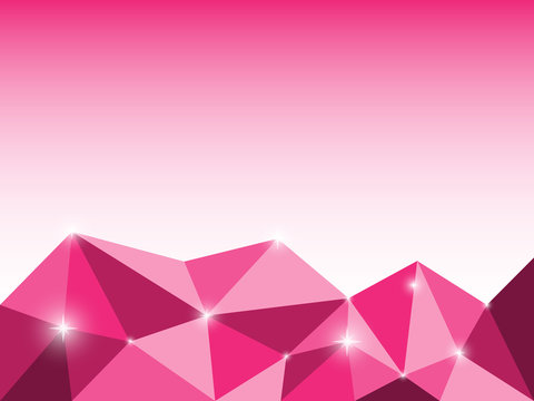 Pink Triangle Texture Background