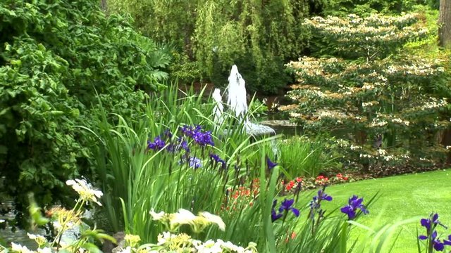 Butchart Gardens Fountain-zoom