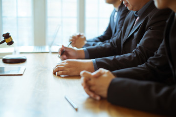 Lawyers consulted on various lawsuits.