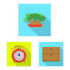 Vector design of dreams and night symbol. Collection of dreams and bedroom vector icon for stock.