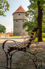 Tallinn, Estonia, Kik-in-de-Keck Tower. The Kik-in-de-Keck tower, located on Tallinn's Toompea...