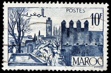 Fez garden stamp