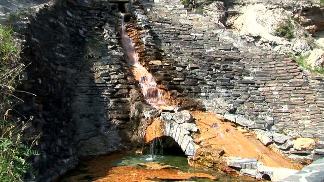 Banff Hot Springs Waterfall