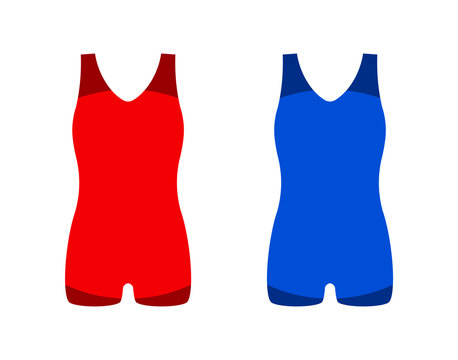 レスリングのユニフォーム