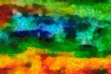 Abstract grunge background. Dirty style pattern. Simple painting art template with large textured brush strokes. Colorful pretty texture drawing by hand. Digital indigo wallpaper. Vintage backdrop