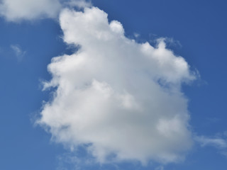 blue sky and clouds
