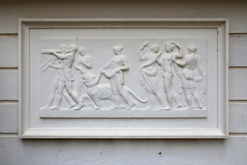 Détail d'une façade (Biarritz - France)